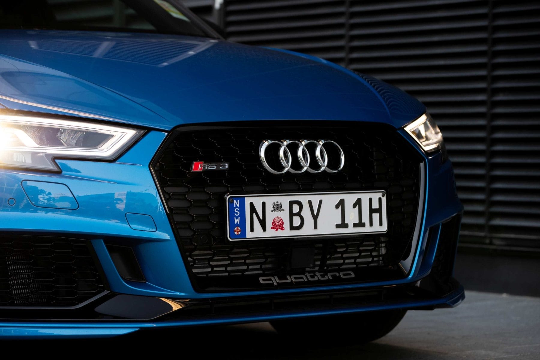 Audi RS 3 Sportback, featuring the legendary 2.5-litre five-cylinder engine.