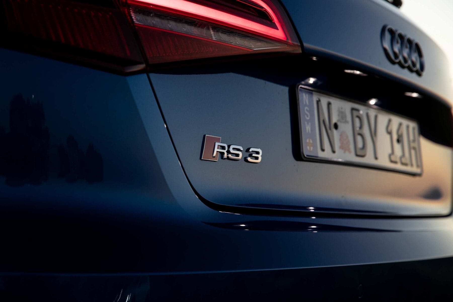 Audi RS 3 Sportback, featuring the legendary 2.5-litre five-cylinder engine.