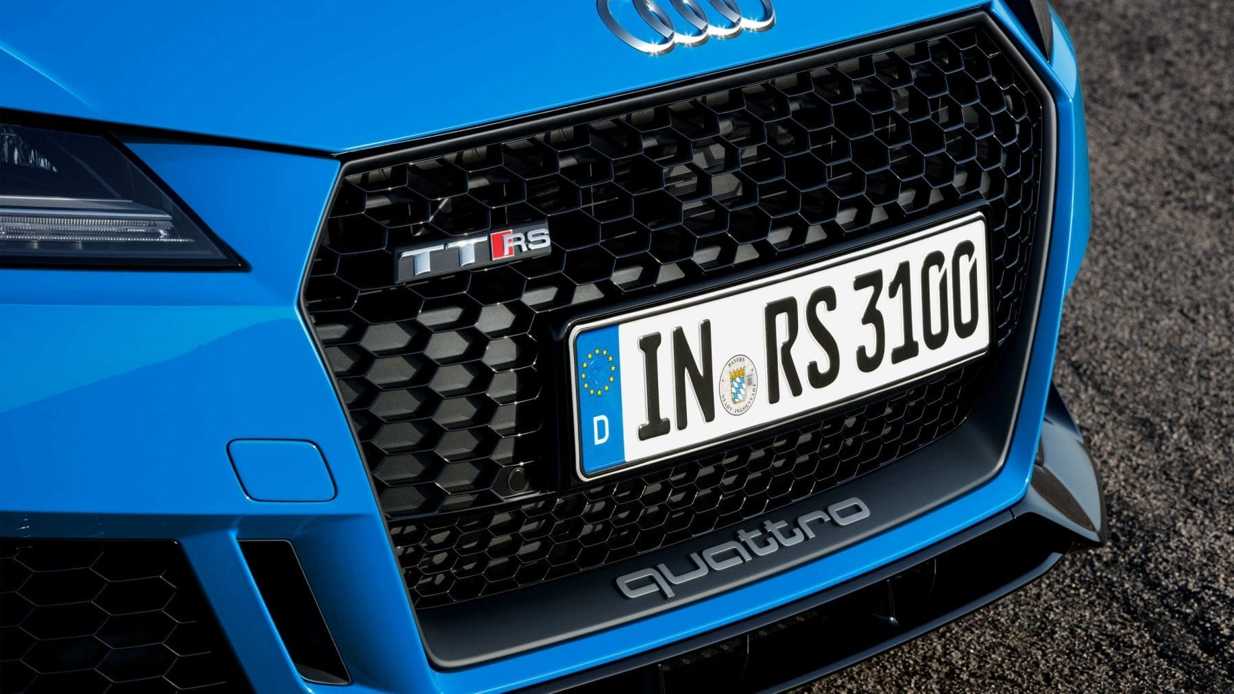 The highlight of the new Audi TT RS Coupé is the iconic Audi 2.5-litre turbocharged five-cylinder engine.