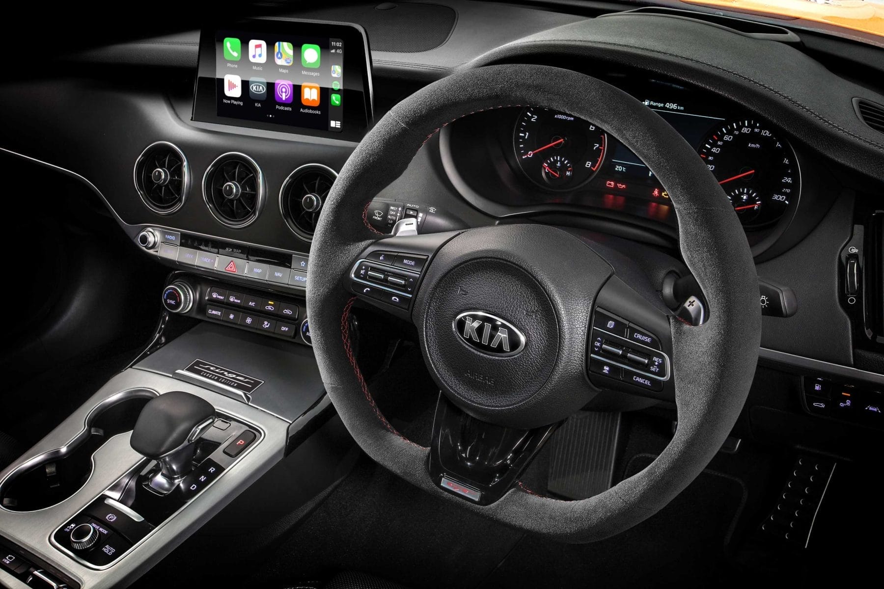 Kia Stinger GT Carbon interior