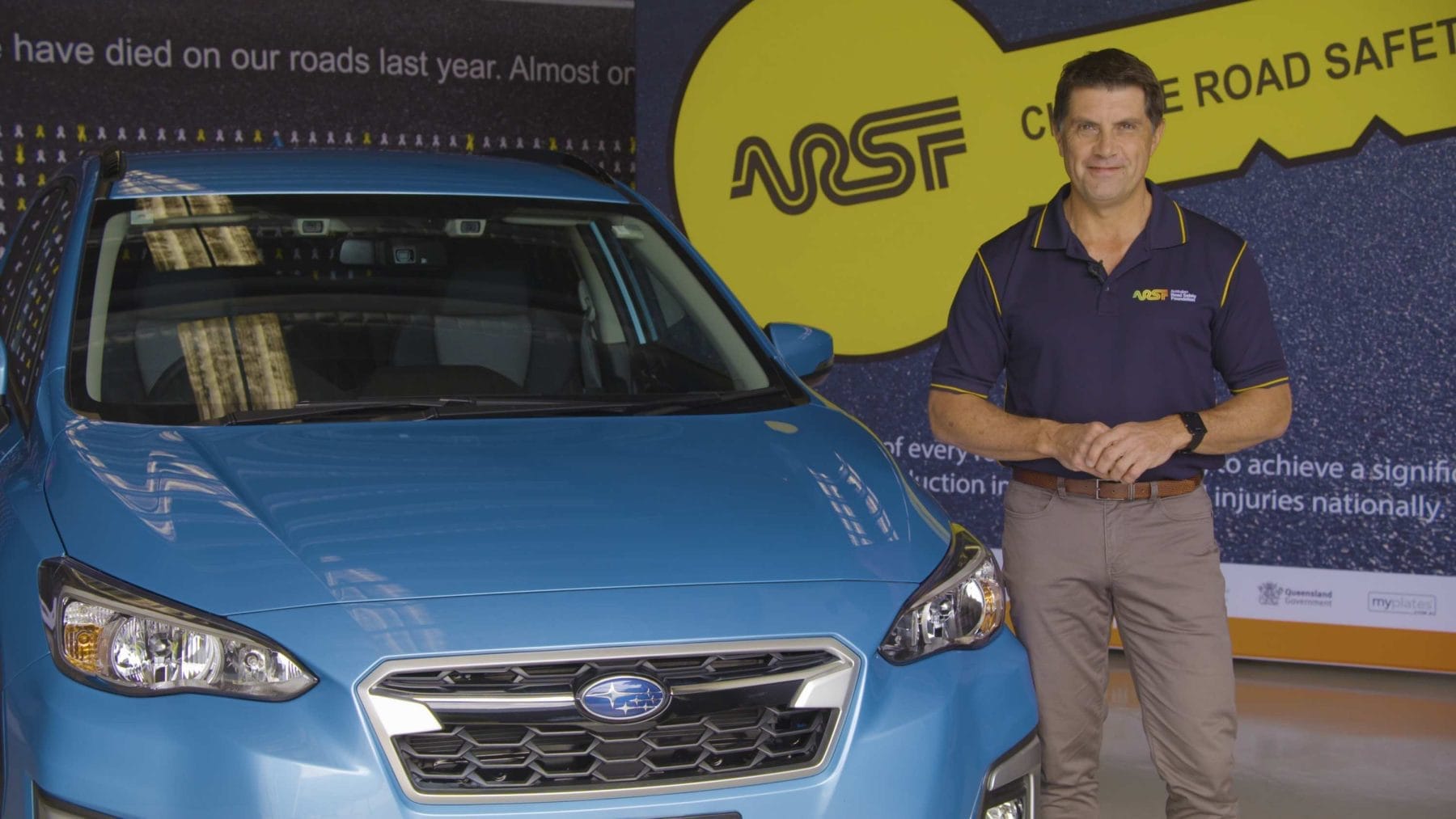 ARSF founder and CEO Russell White (pictured) said having Subaru as part of the Foundation's family would drive the road safety message further, and help save more lives.