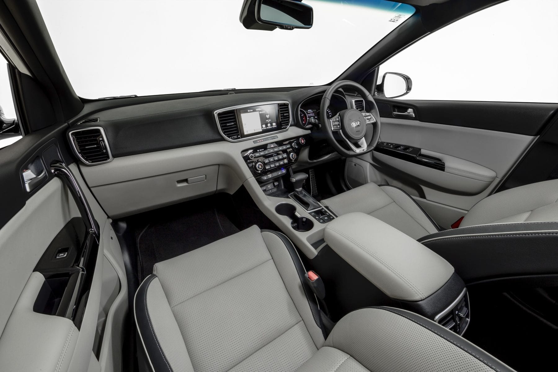 MY19 Kia Sportage GT Line interior.