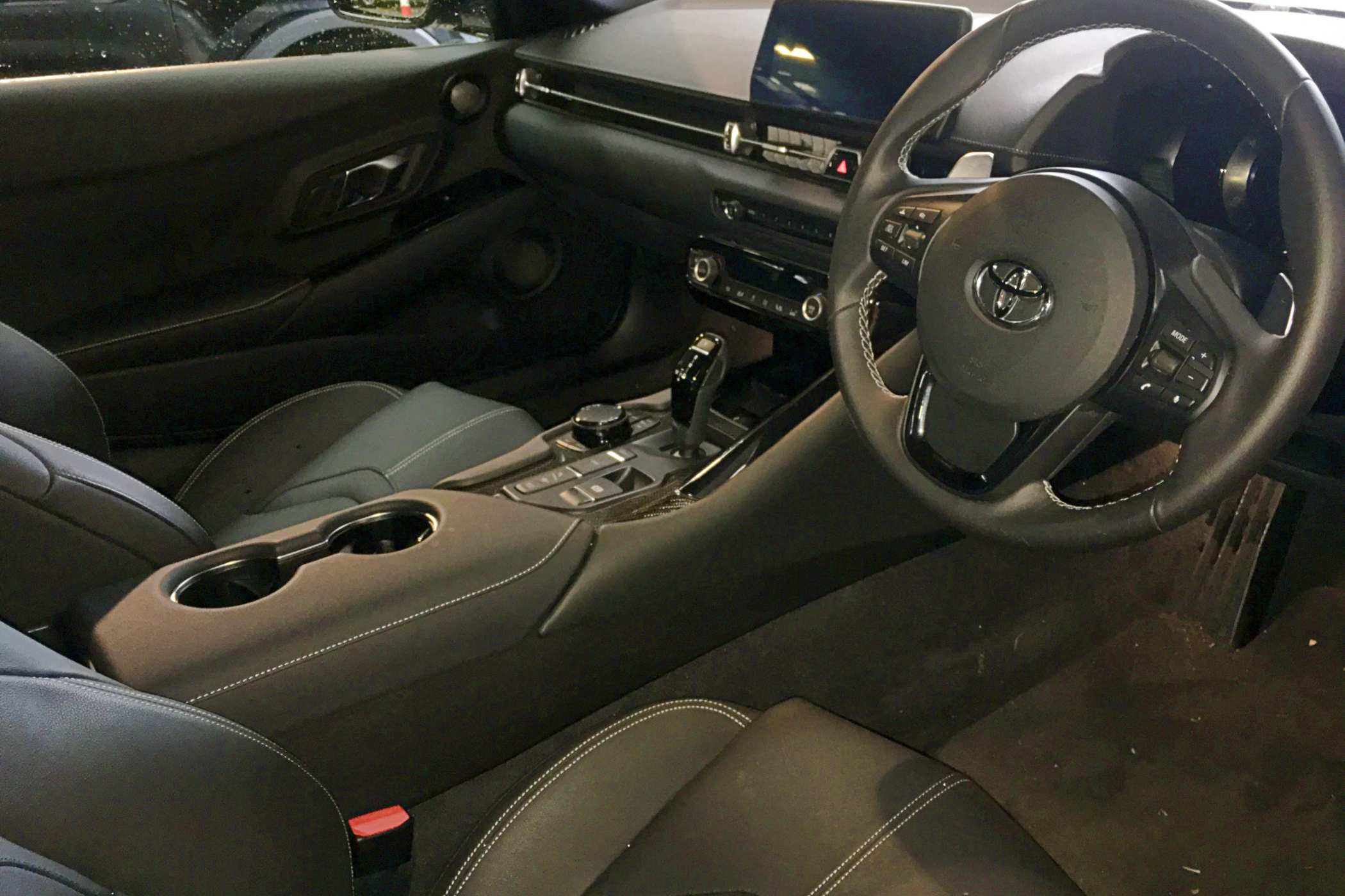 2020 Toyota Supra GT 15 interior