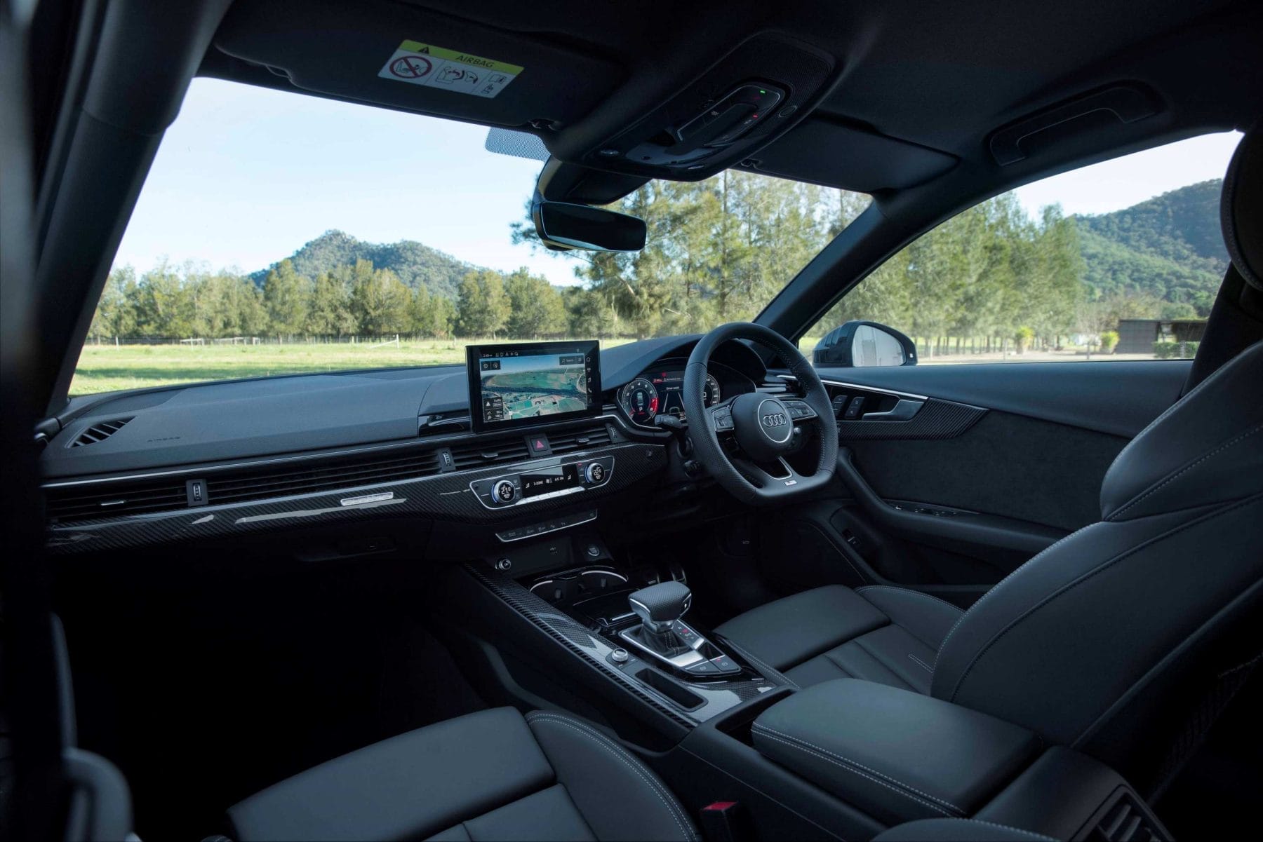 Audi A4 interior