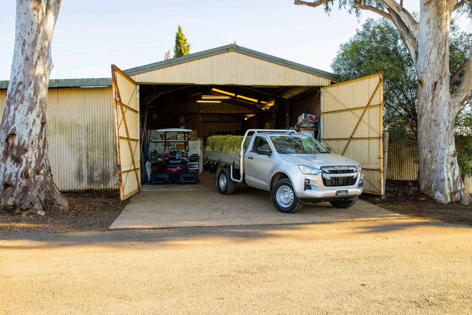 Isuzu D-MAX 21MY 4x4 SX Single Cab Chassis Mercury Silver metallic