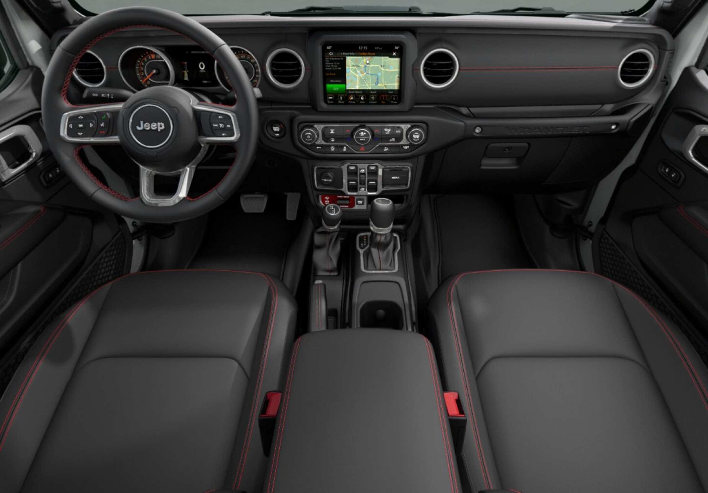 2020 JL Wrangler Rubicon Recon 2 door shorty interior 2