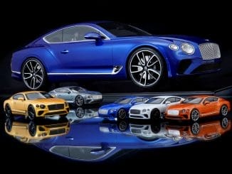 Bentley Continental GT Model cars - 2