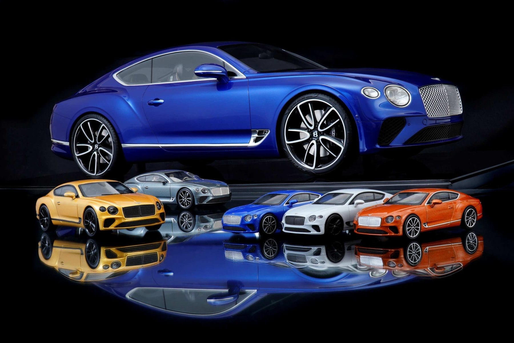 Bentley Continental GT Model cars - 2