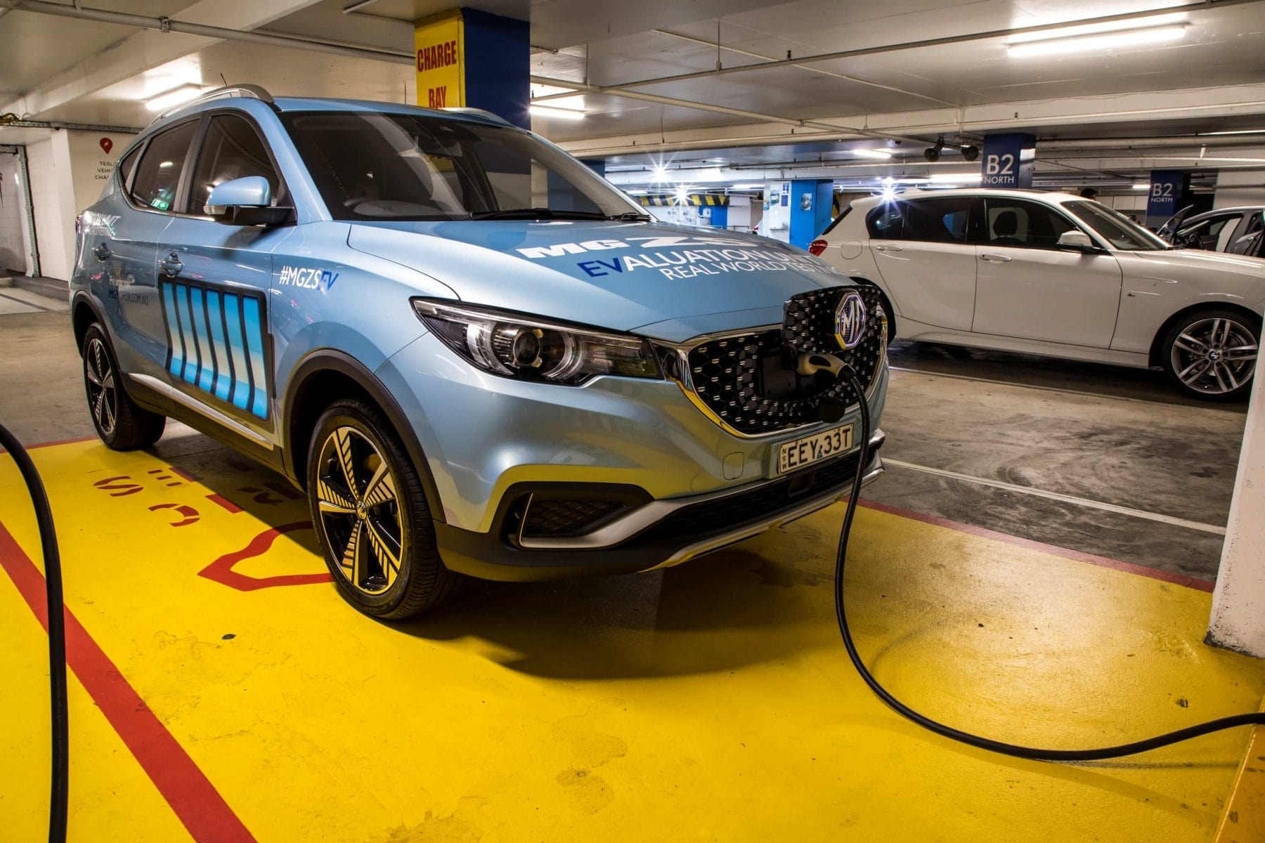 2020 MG EV Sydney PLUGED IN