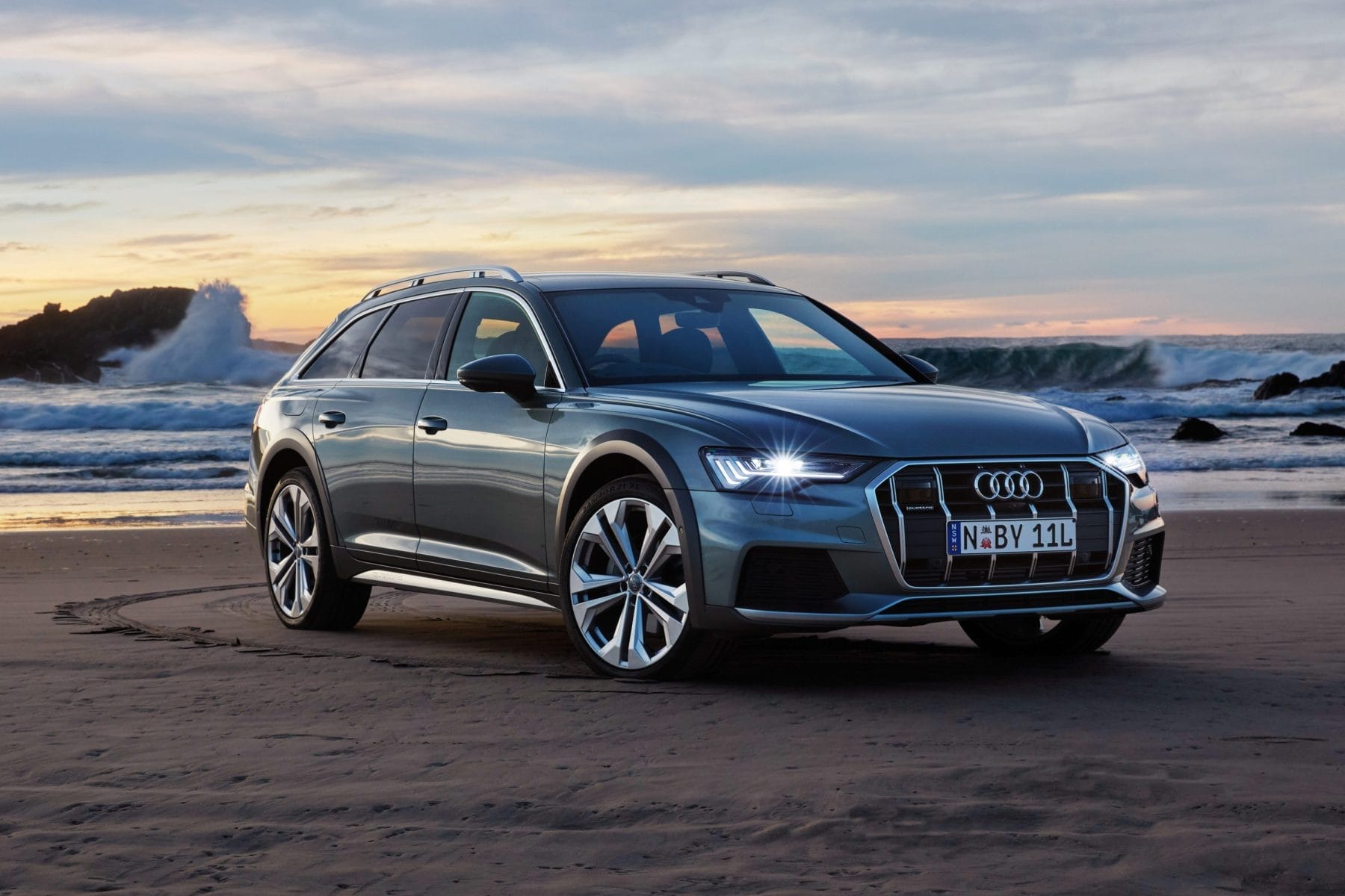 The all-new Audi A6 allroad quattro arrives in Australia.