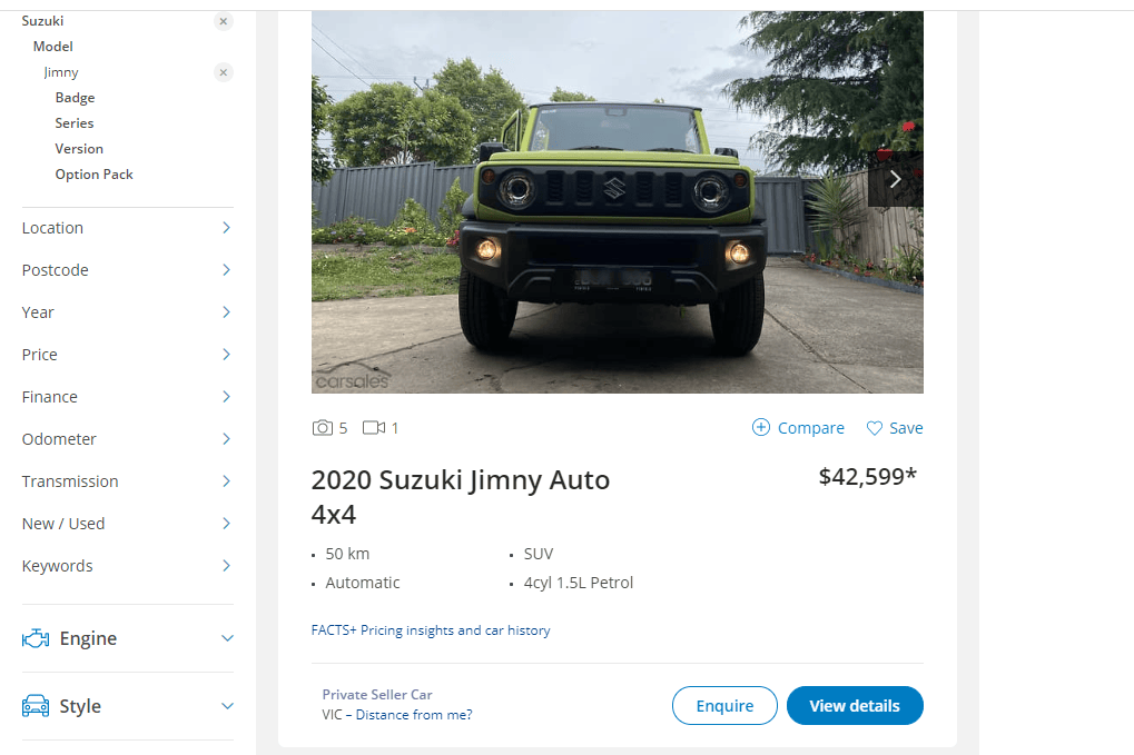 2019 Suzuki Jimny.