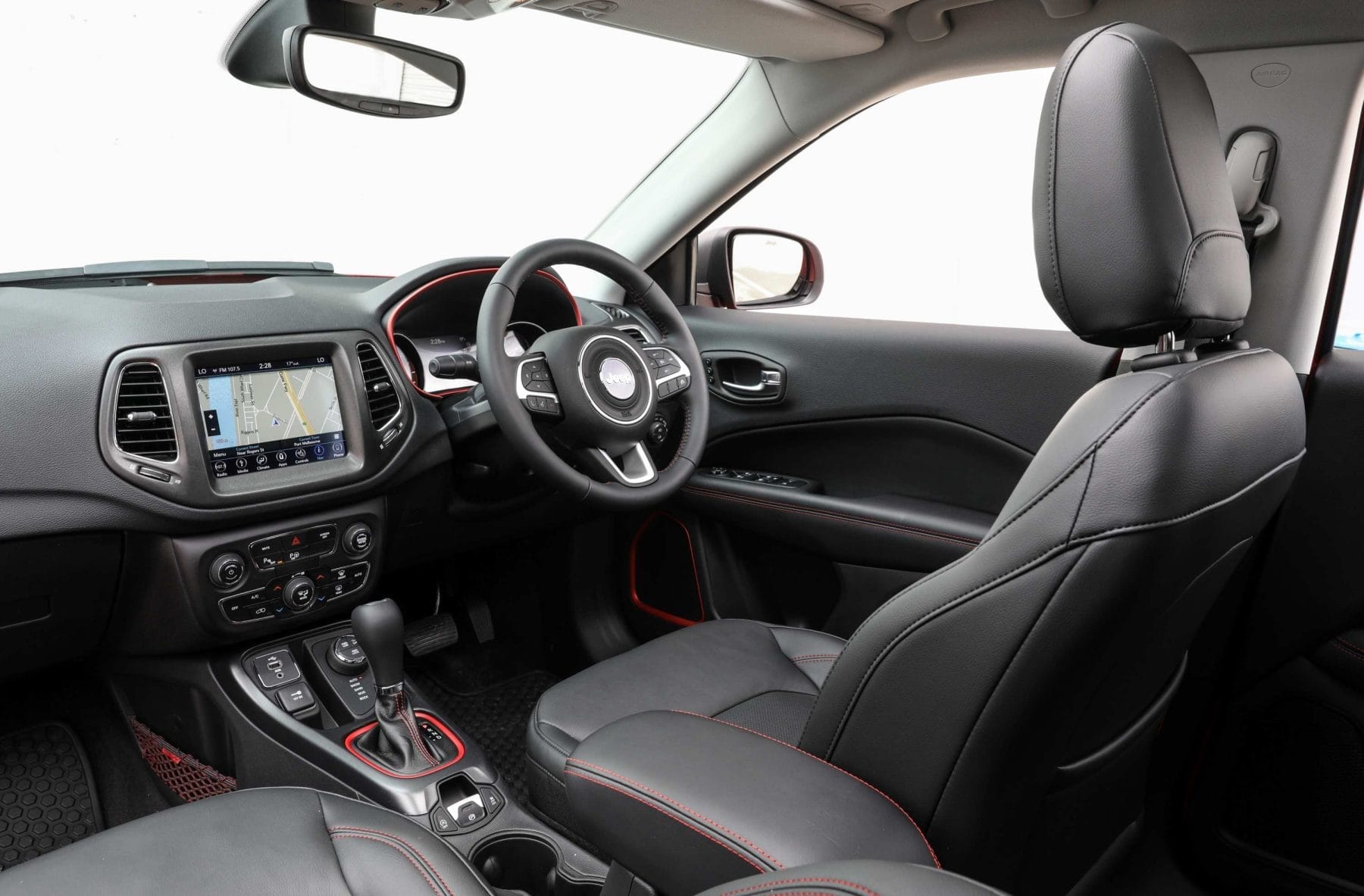 2020 Jeep Compass Trailhawk interior