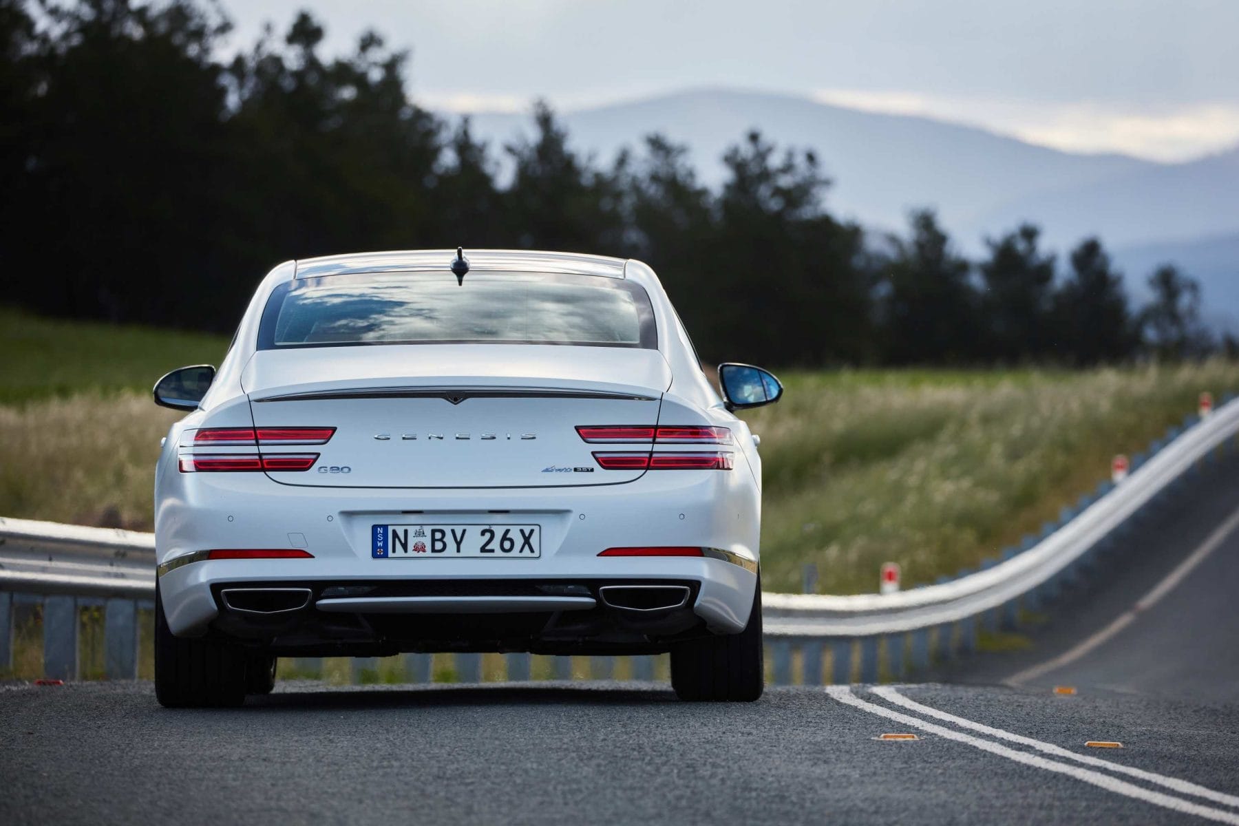 Genesis G80 rear