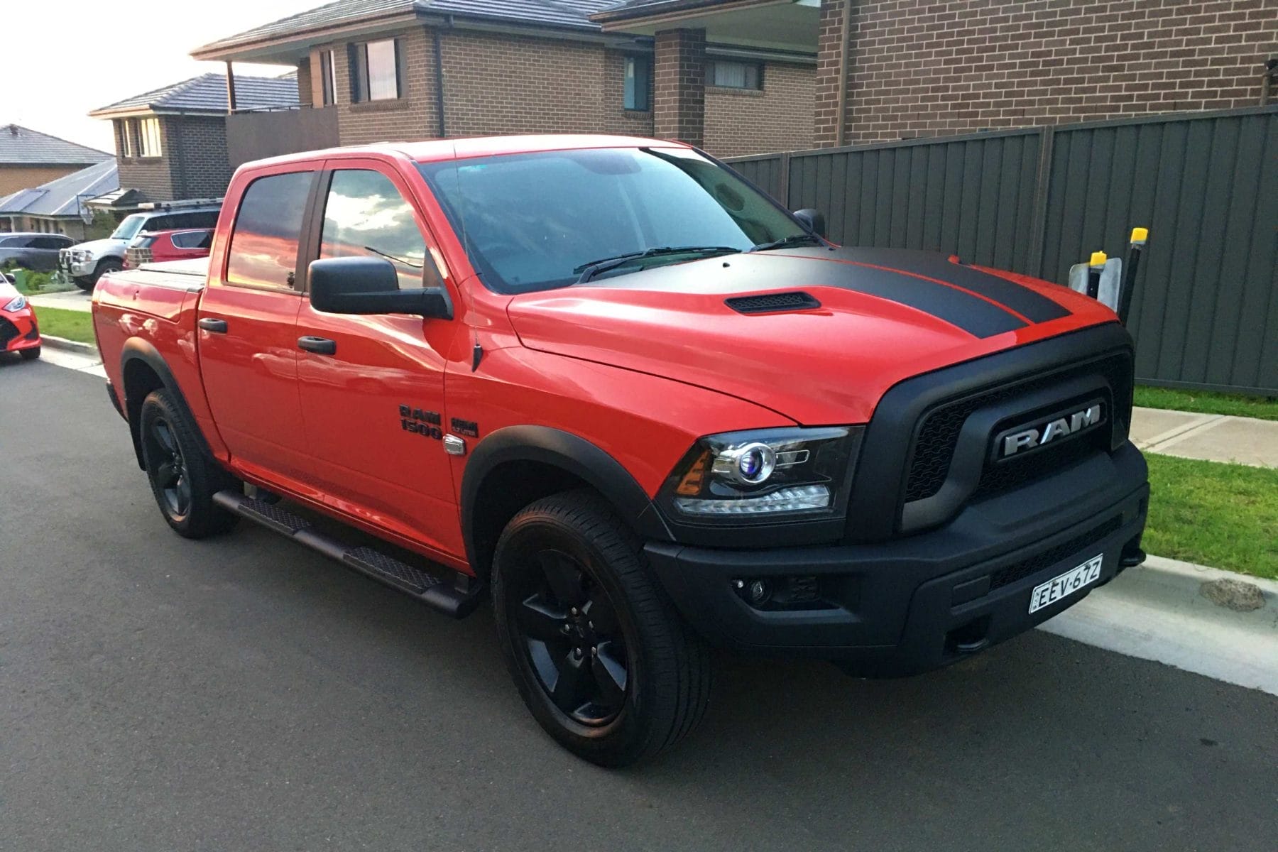 RAM 1500 Warlock front qtr