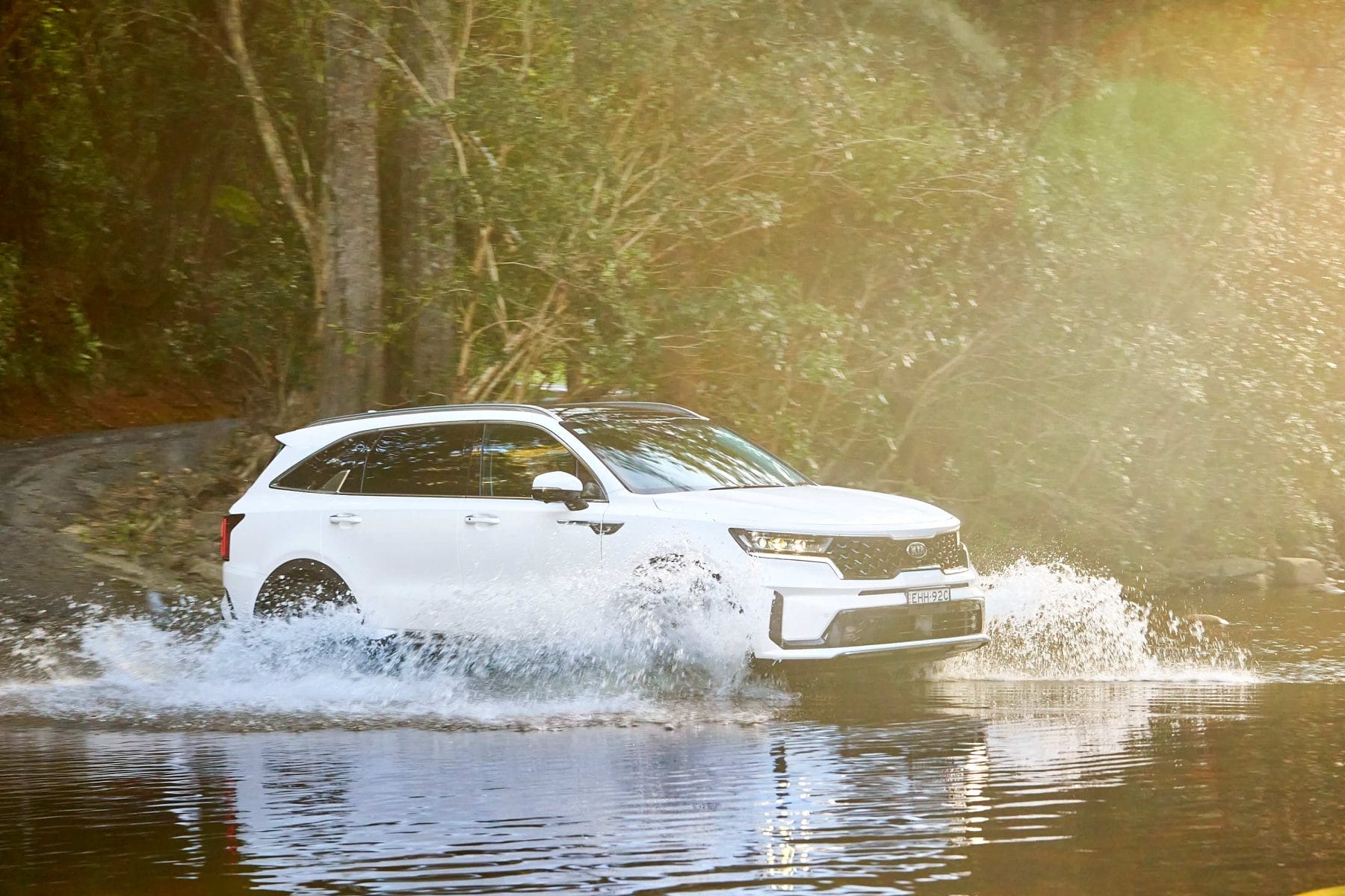 2020 Kia Sorento GT Line driving profile