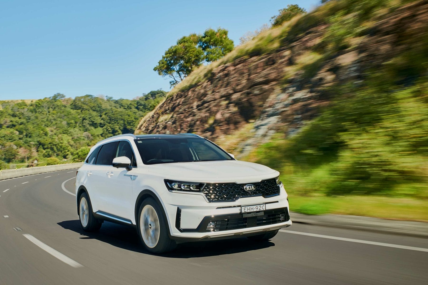 2020 Kia Sorento GT Line driving