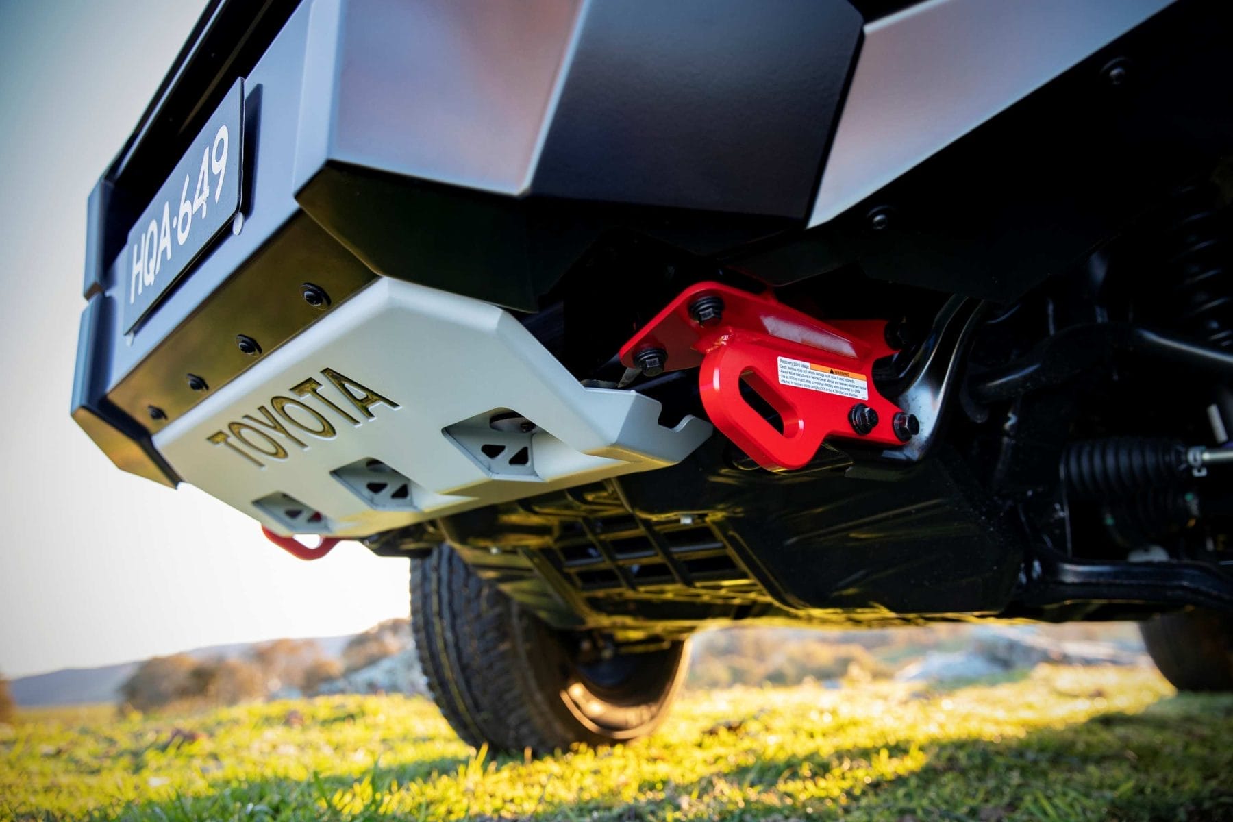 2020 Toyota HiLux Rugged X. recovery points