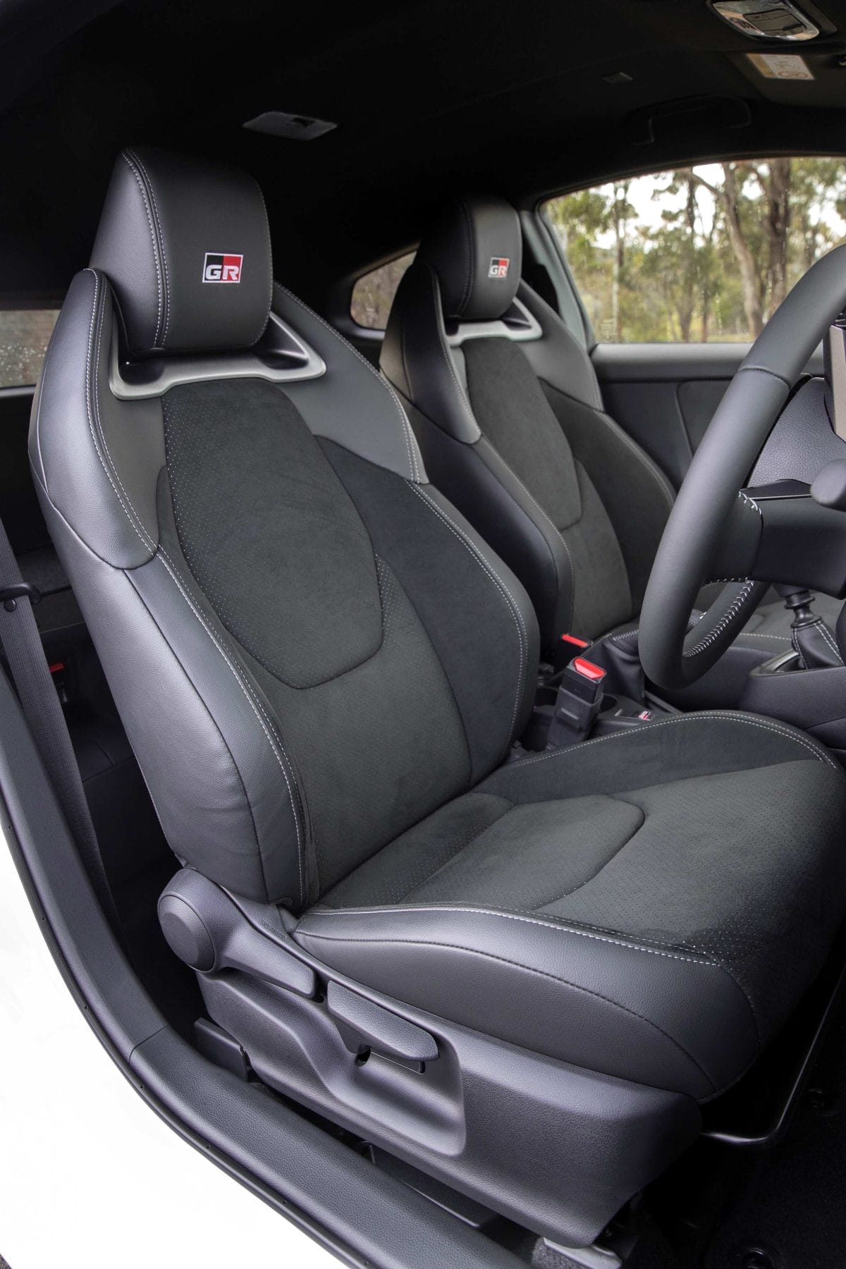 Toyota GR Yaris. seats