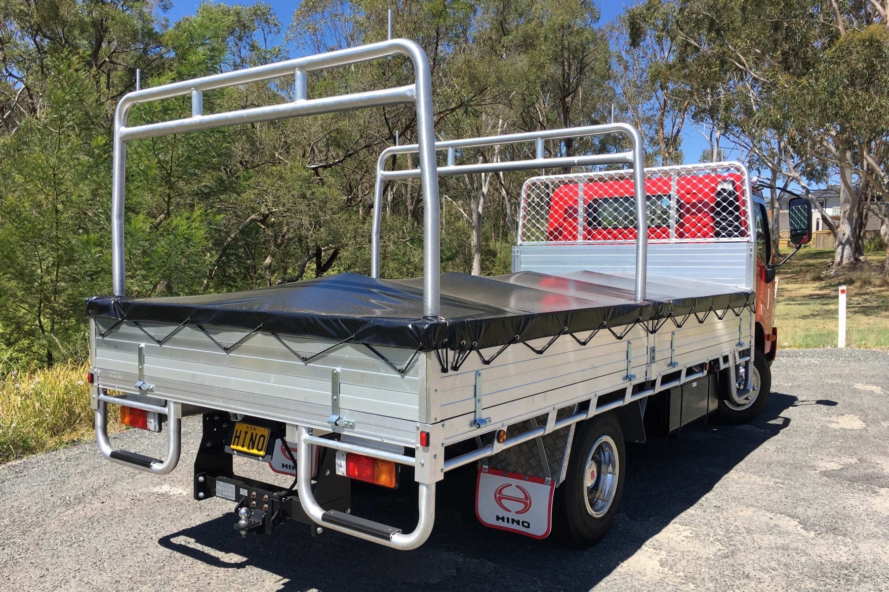 Hino 300 721 Wide Cab rear