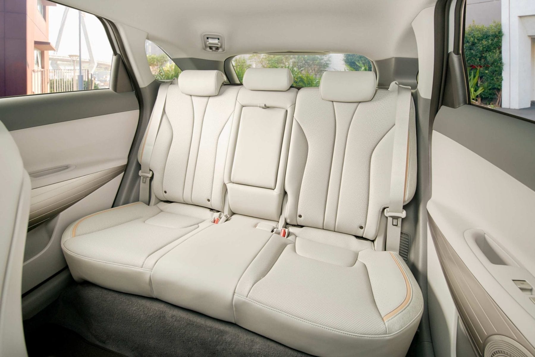 Hyundai NEXO rear seats