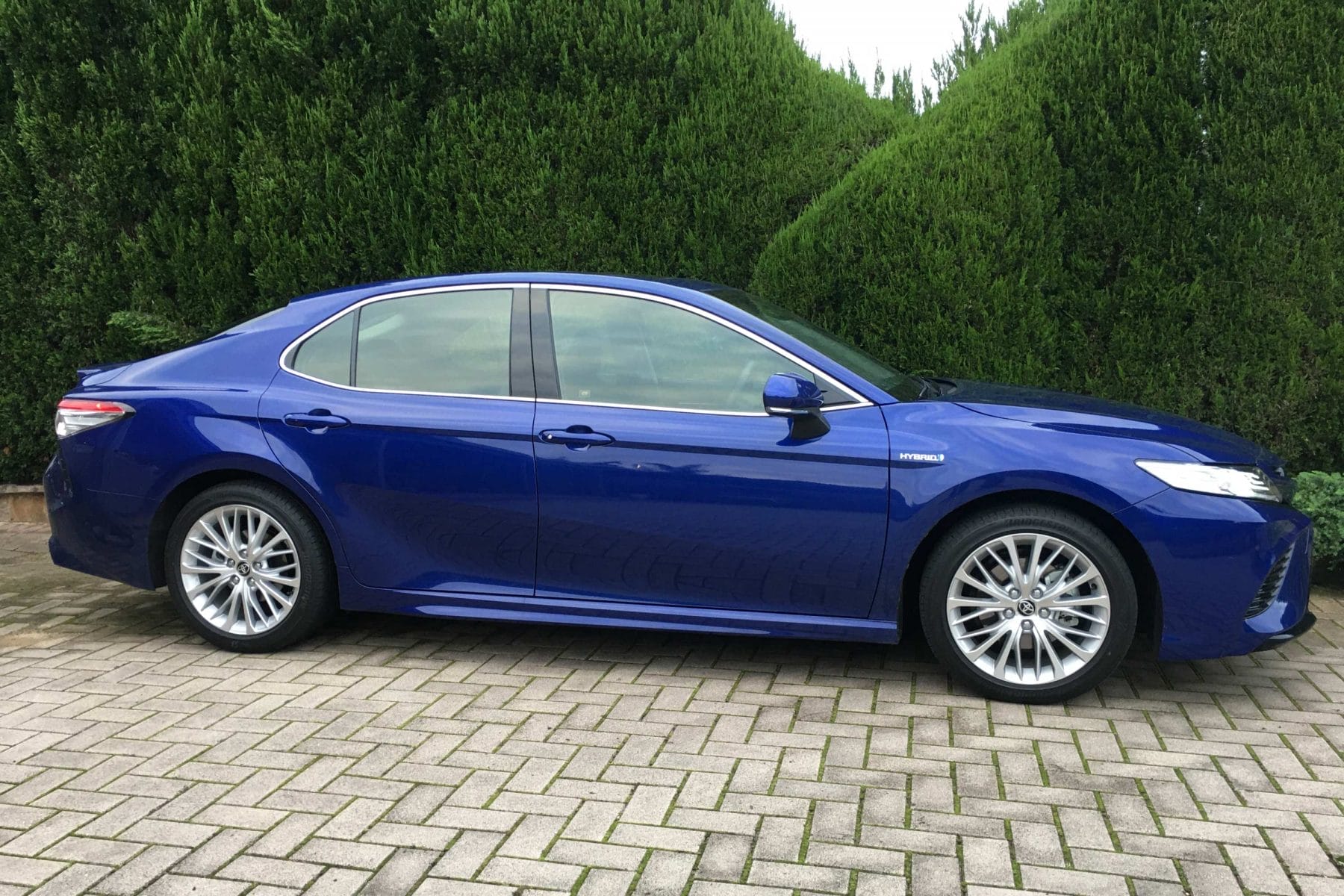 2021 Toyota Camry SL Hybrid profile