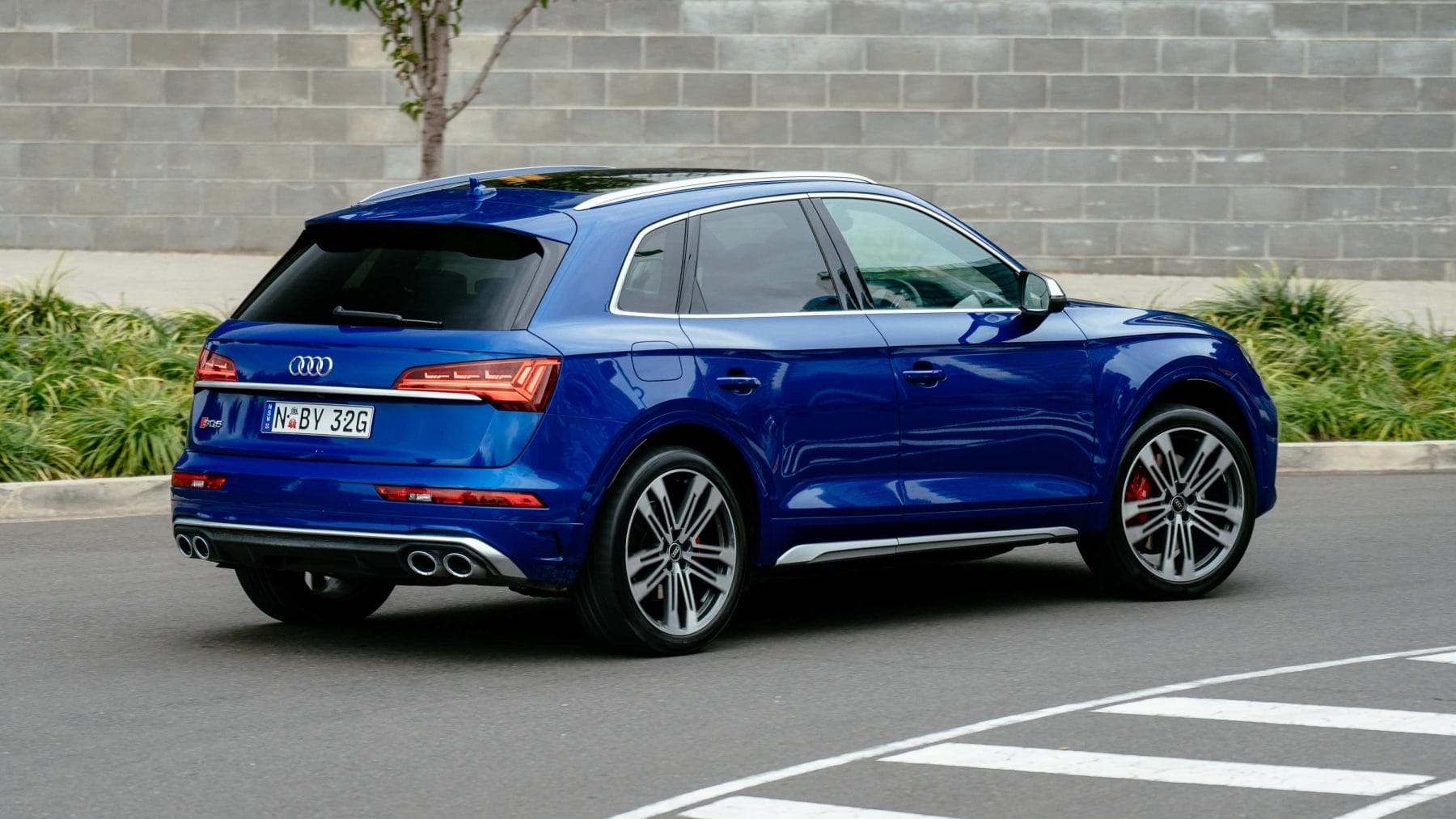 2021 Audi SQ5 rear