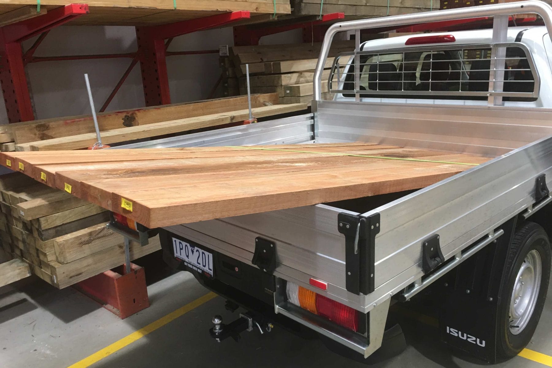 2021 Isuzu D MAX SX Crew Cab 4WD Ute tray