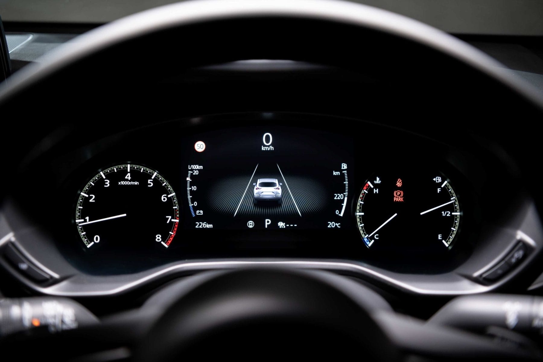 2021 MAZDA MX-30 front dash