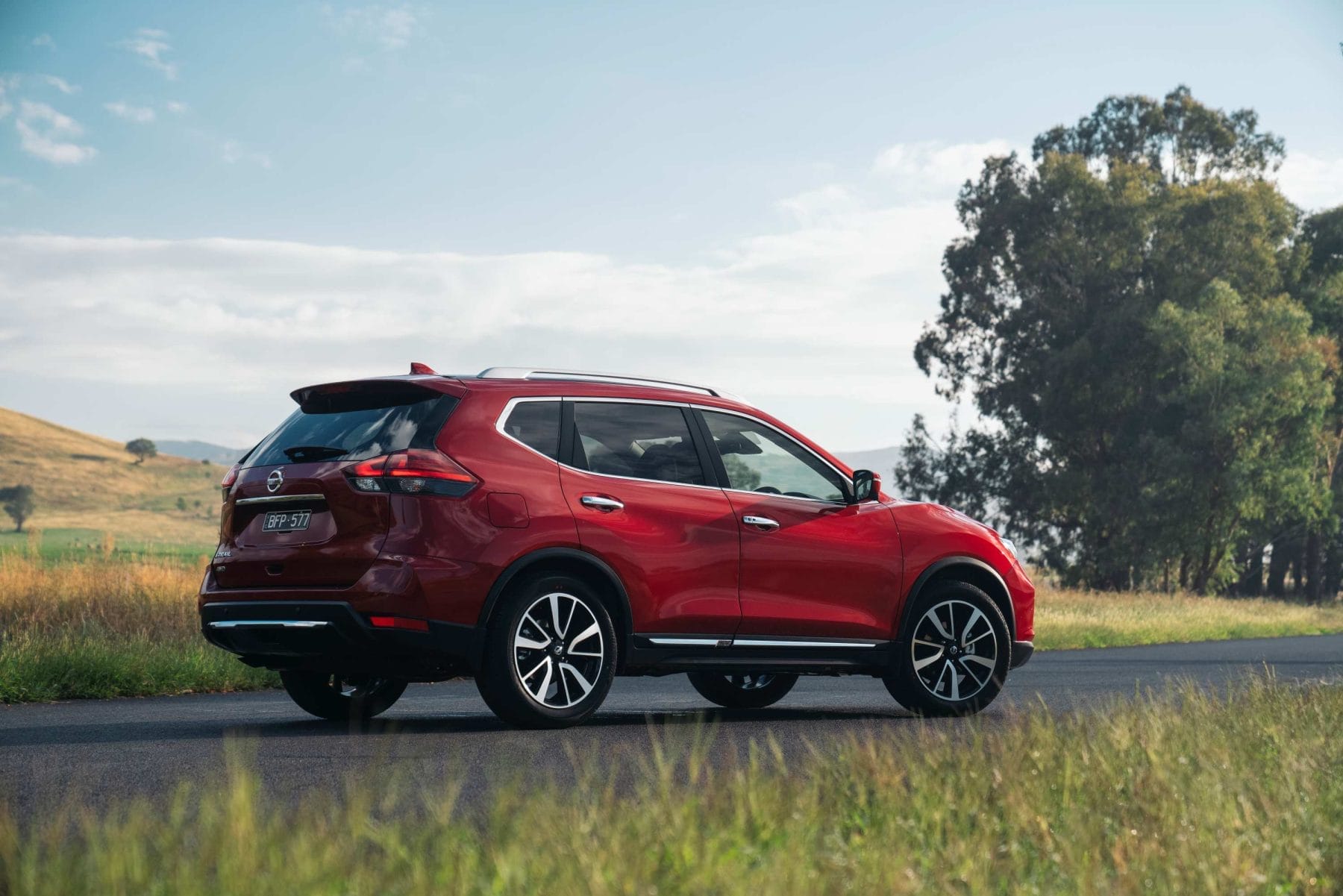 2021 Nissan X Trail TI rear