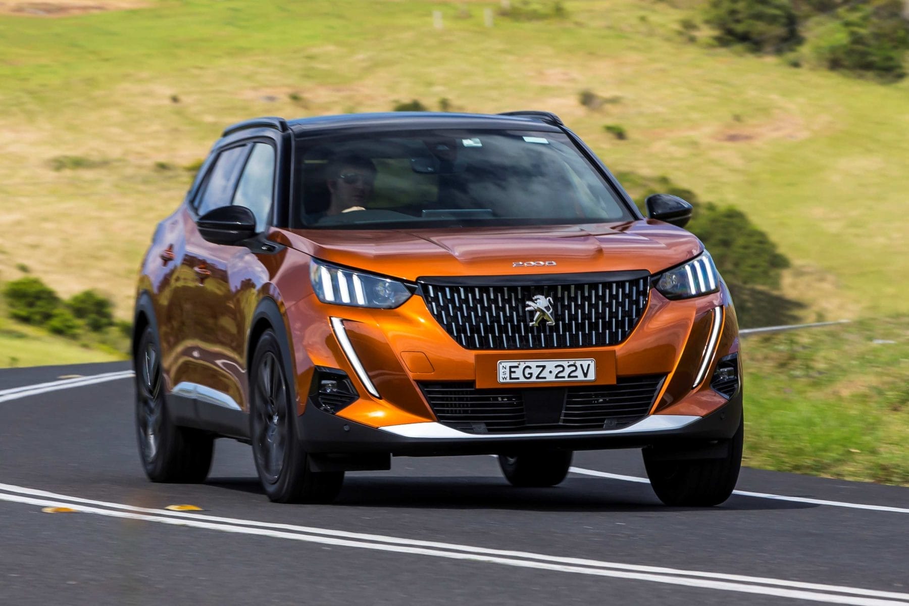 2021 Peugeot 2008 GT Sport driving