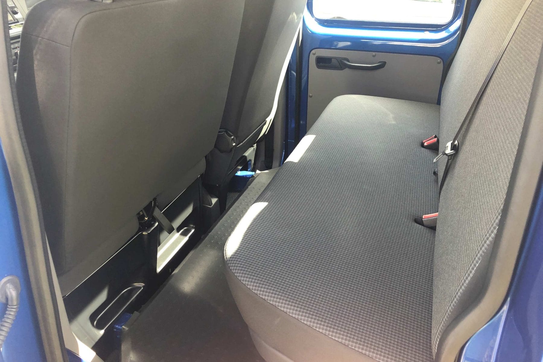 2021 VW Transporter6.1 Dual Cab Ute rear seats