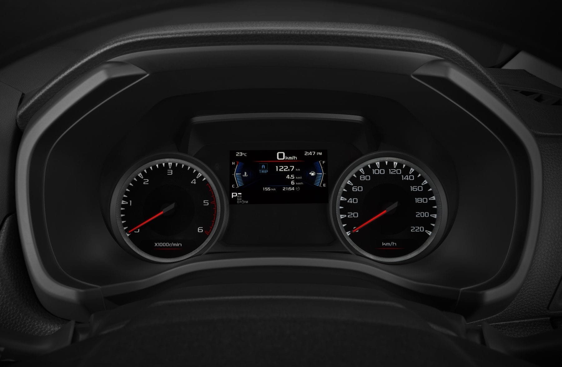 21MY Isuzu D-MAX Smart Multi-information Display