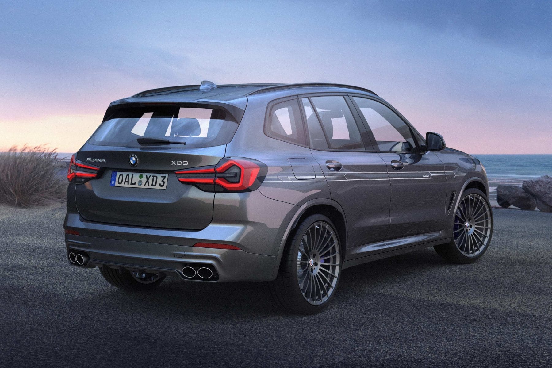 BMW ALPINA XD3 rear