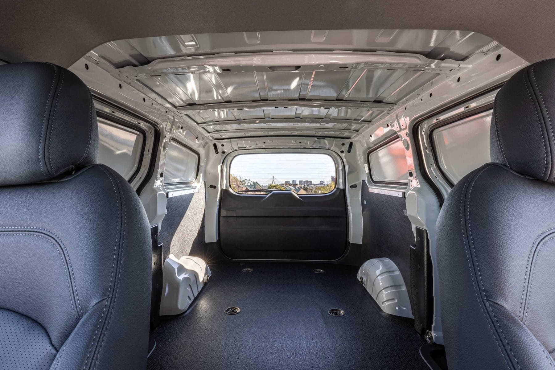 LDV G10 plus rear cargo area