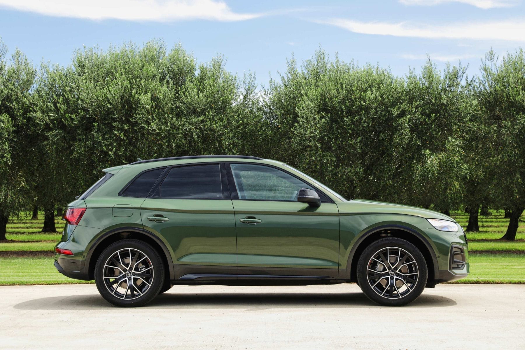 Audi Q5 2021 profile Audi Q5 2021 profile