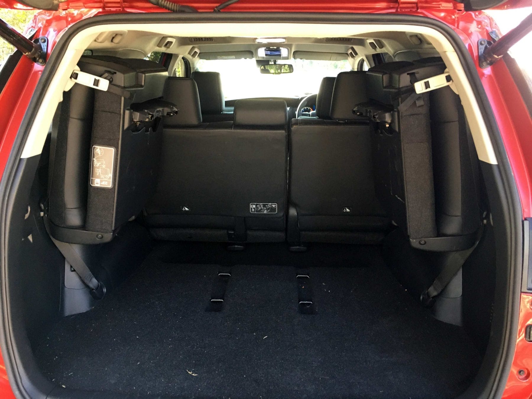 2021 Toyota Fortuner Crusade boot