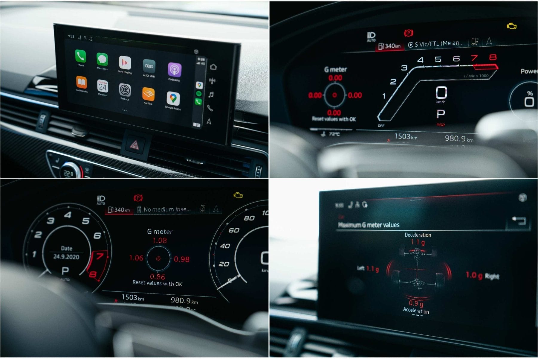 Audi RS5 Sportback 3L V6 Quattro Features