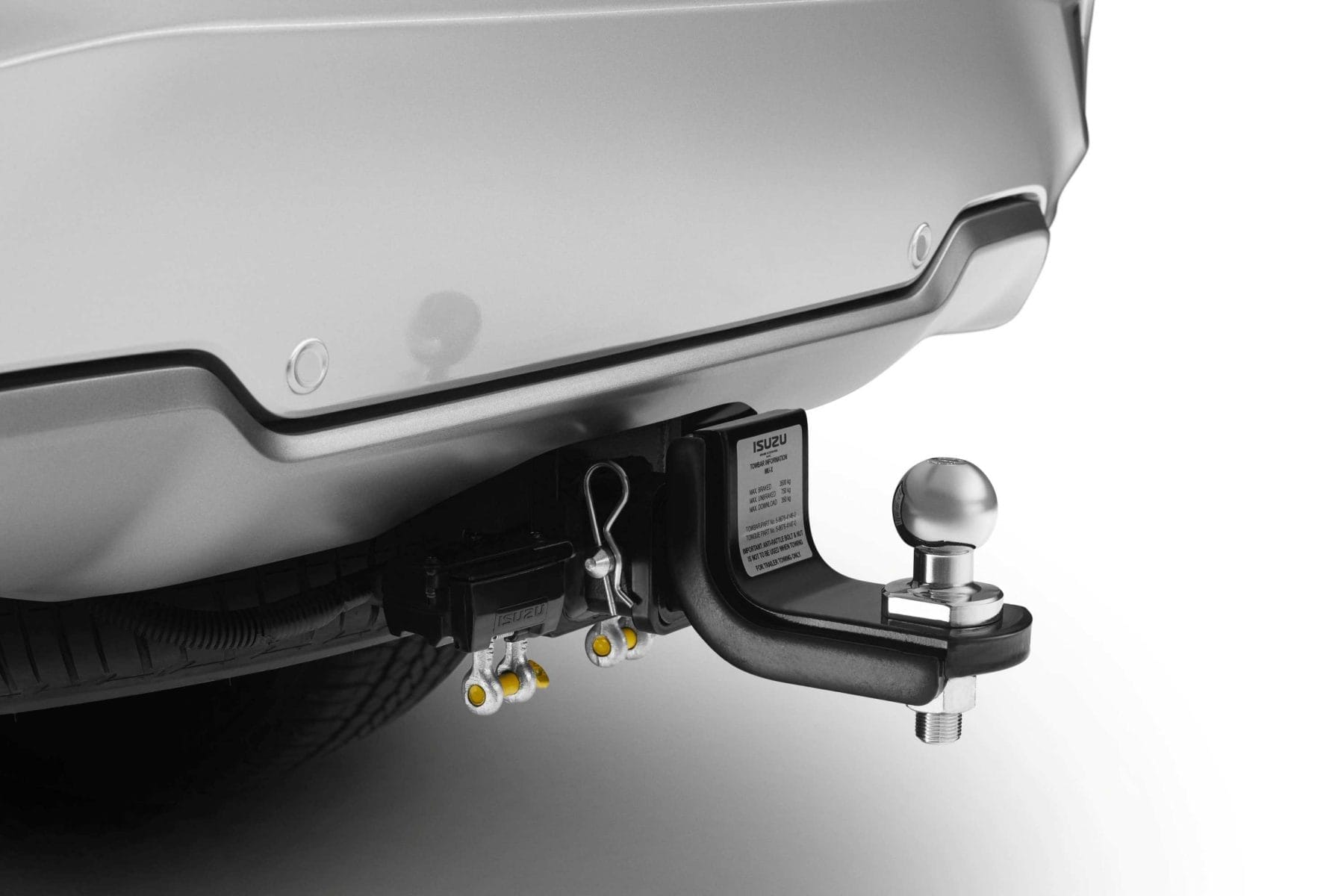 21MY ISUZU MU-X - Tow Bar Kit.