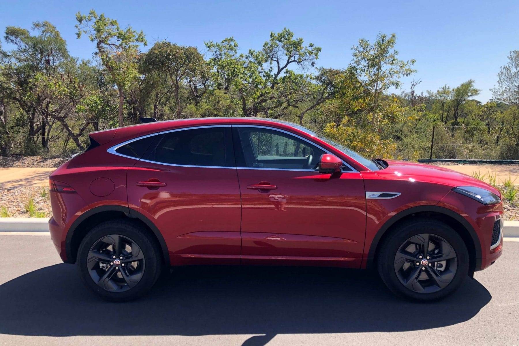 2021 Jaguar E-PACE R Dynamic S P250 profile Red