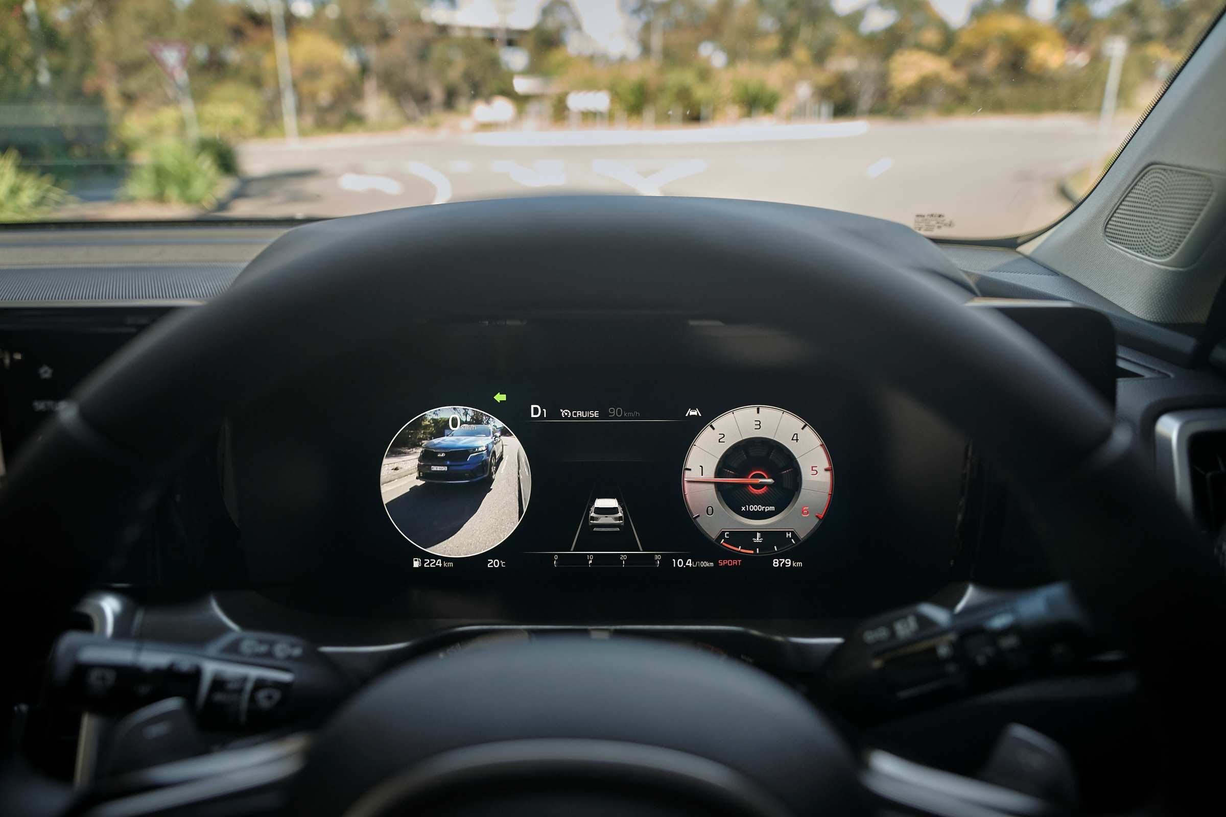 2021 Kia Sorento GT Line 3.5L Petrol front driving saftey