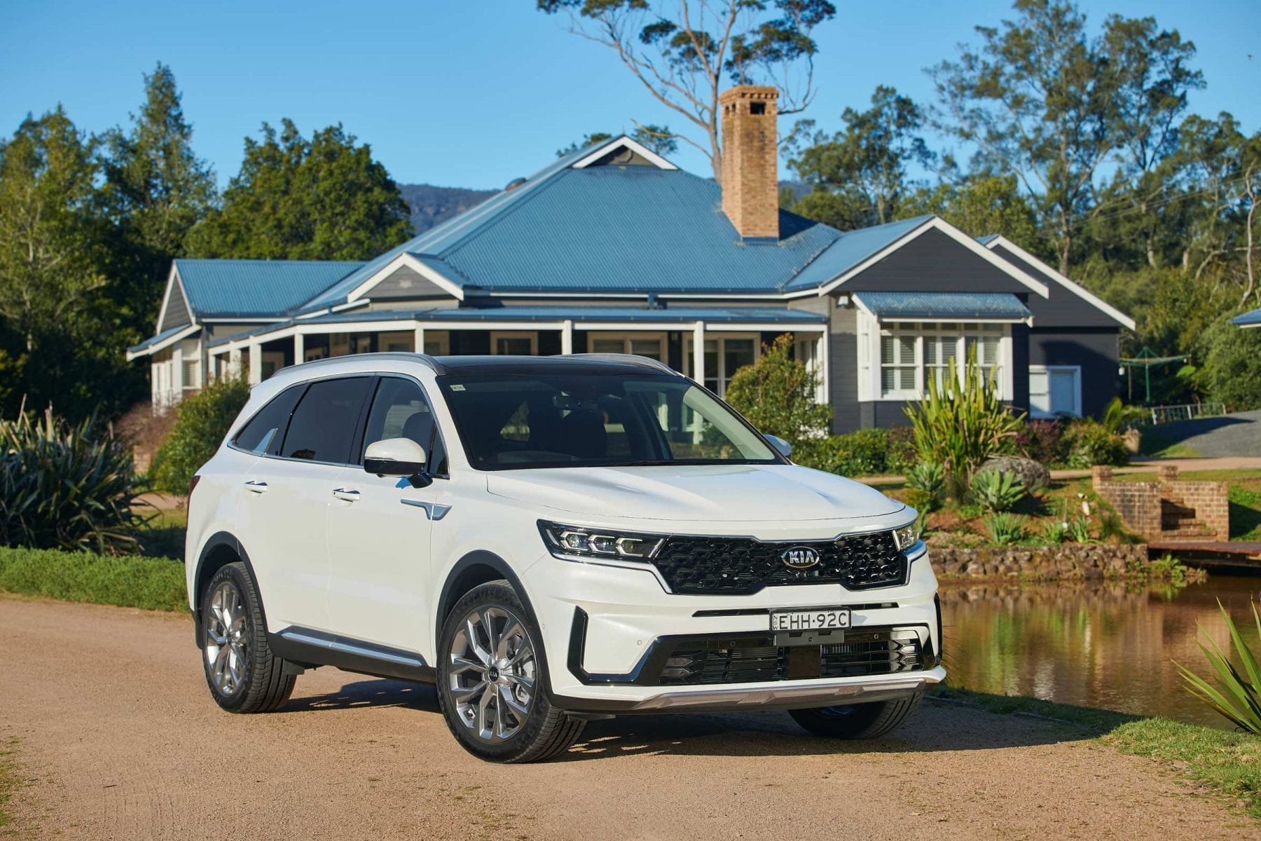 2021 Kia Sorento GT Line 3.5L Petrol front qtr