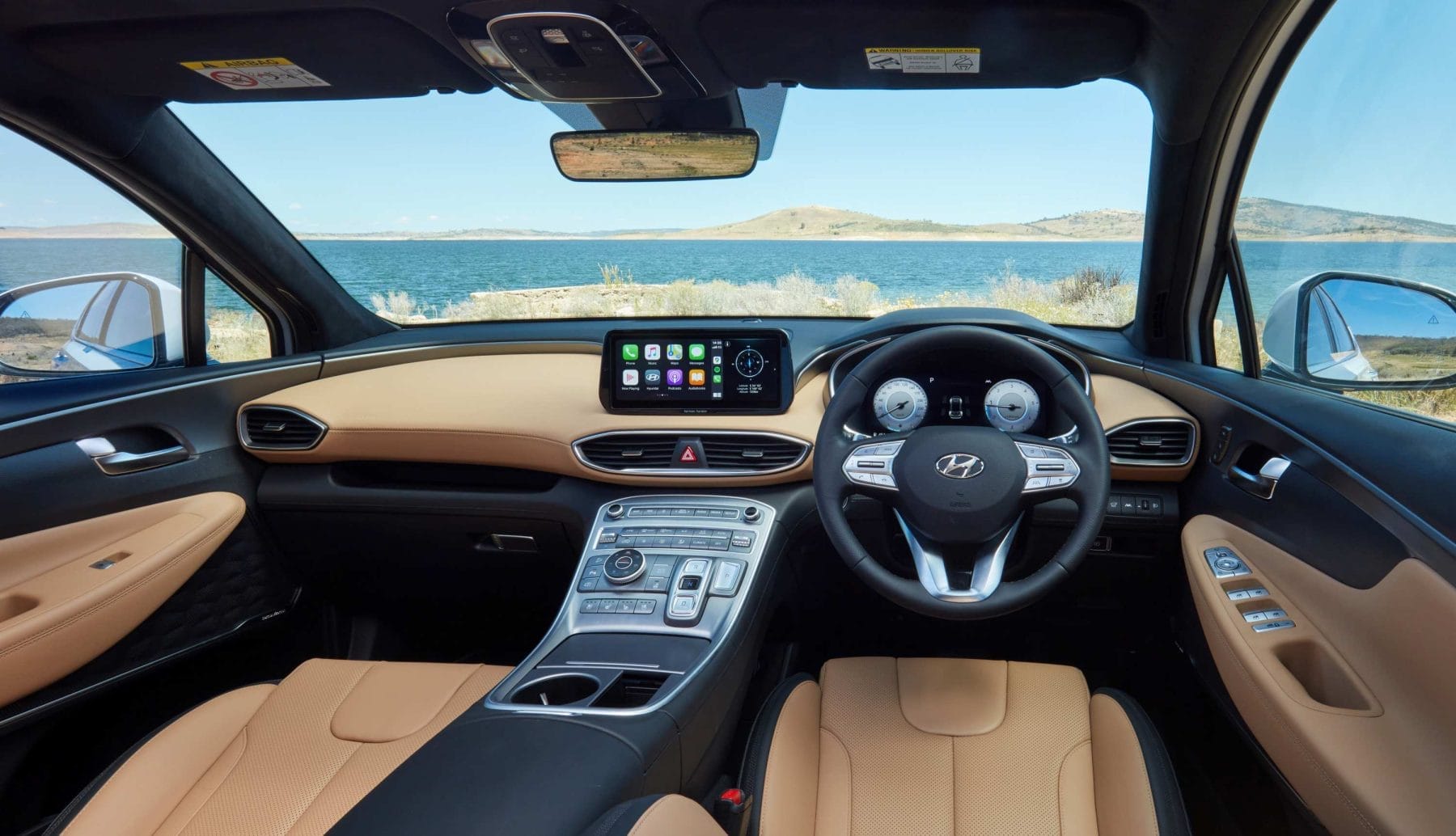 Hyundai Santa Fe Highlander Interior2020