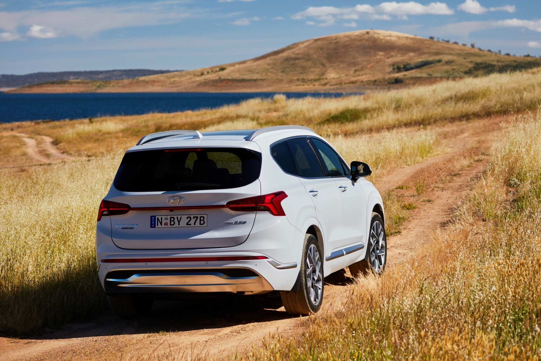 Hyundai Santa Fe Highlander Rear 2020