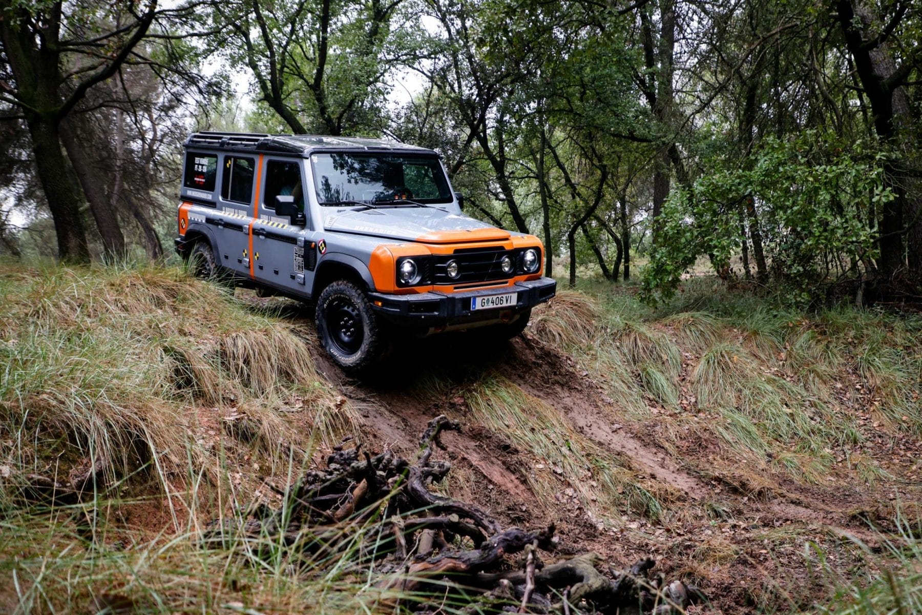 INEOS Grenadier 2B Tour 4WD testing 1