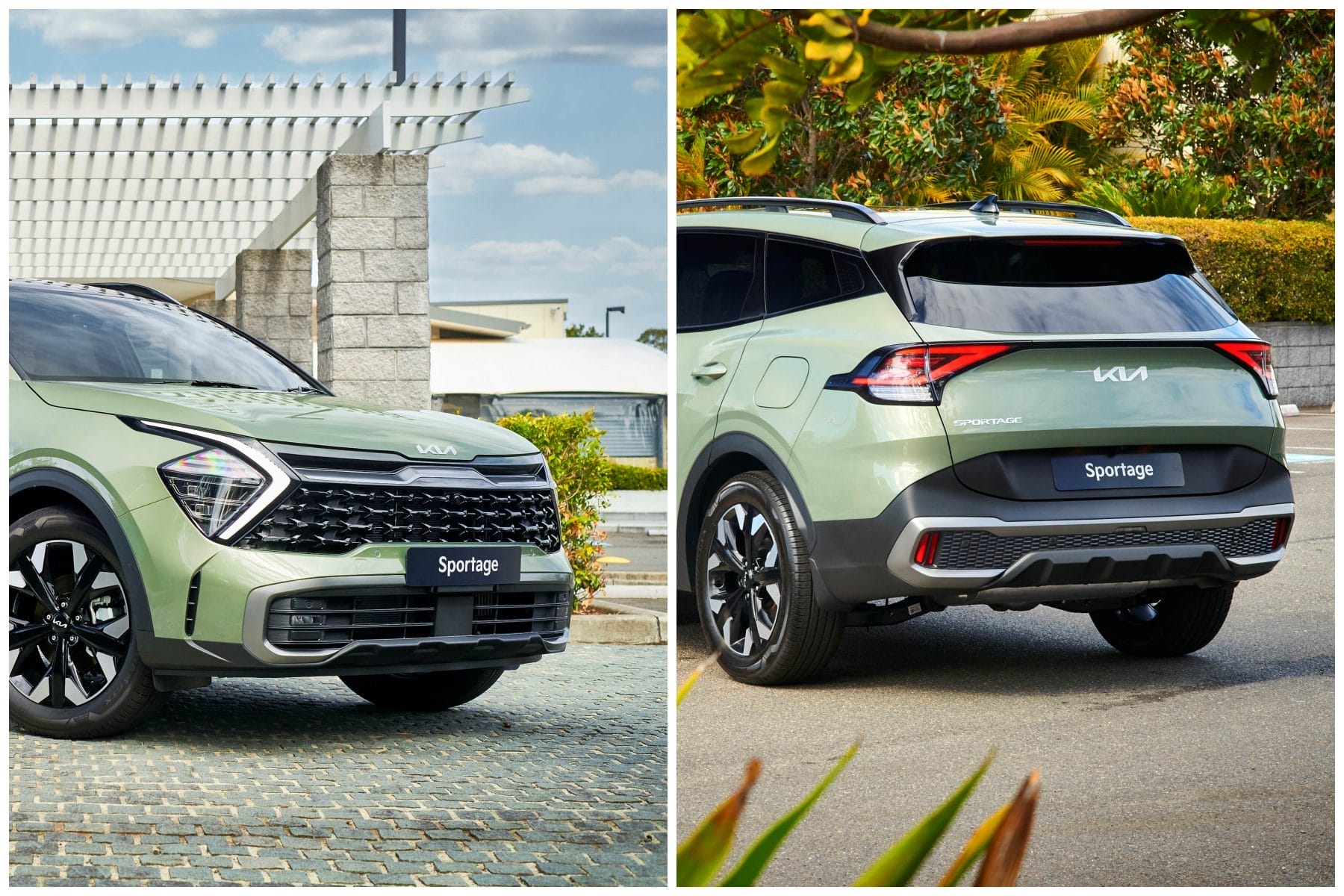 Kia sportage collage