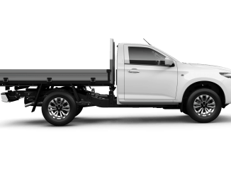 MAZ14565_BT-50_SingleCabChassis_XT4x4_IceWhite_Side_3500_RGB