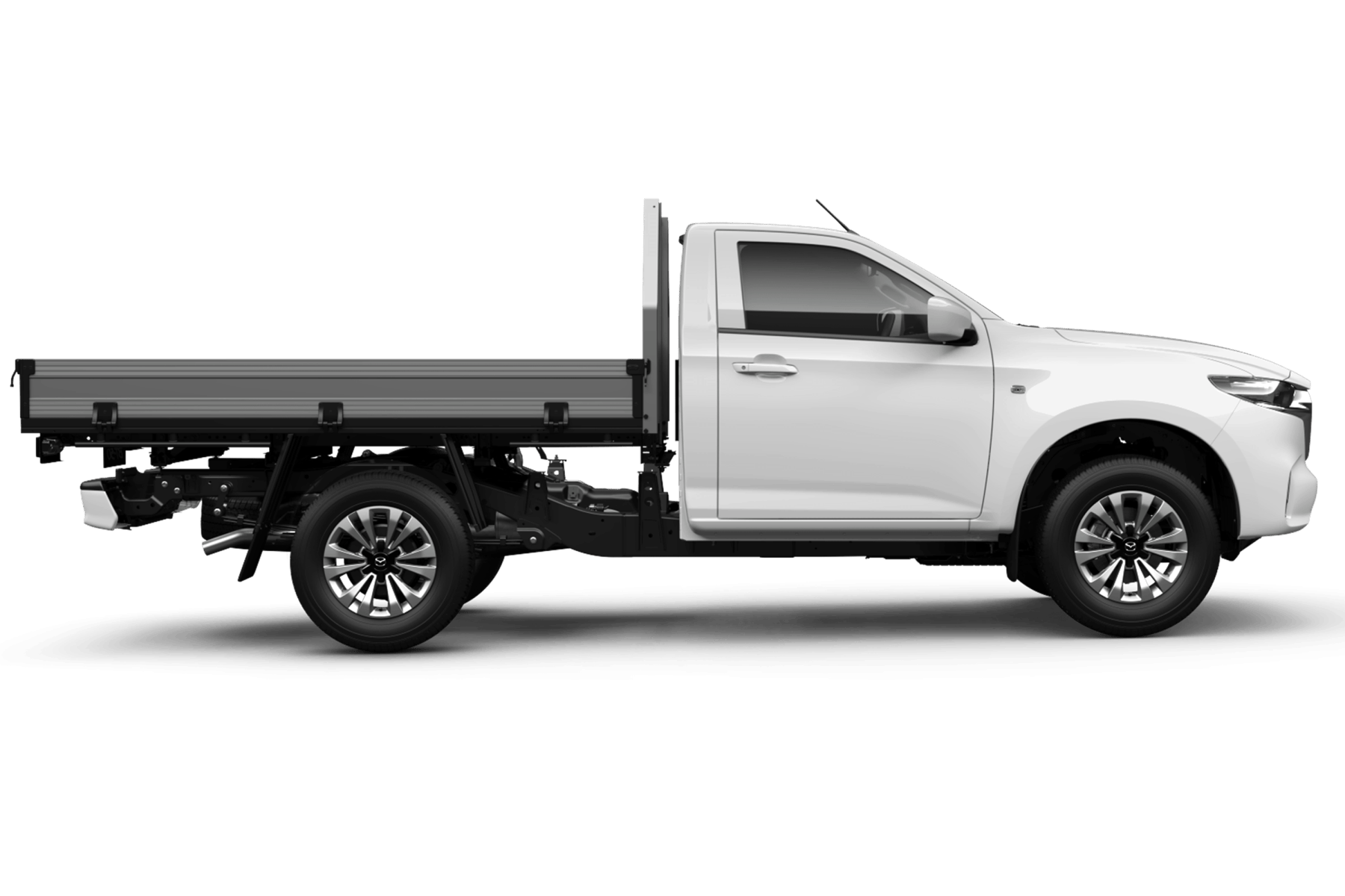 MAZ14565_BT-50_SingleCabChassis_XT4x4_IceWhite_Side_3500_RGB