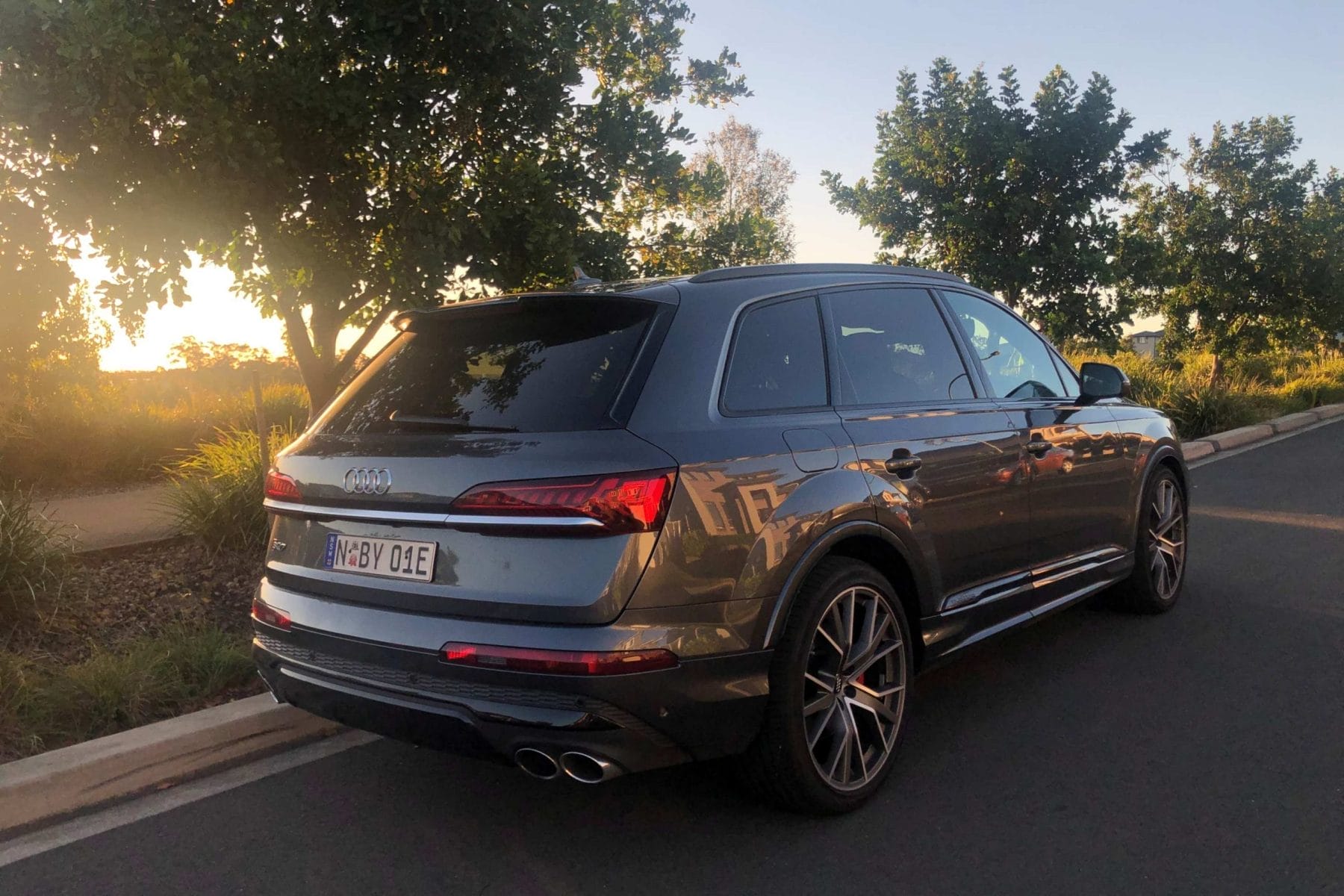 2021 Audi SQ7 rear