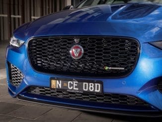 2021 Jaguar XE P300 R-Dynamic AWD exterior front grill