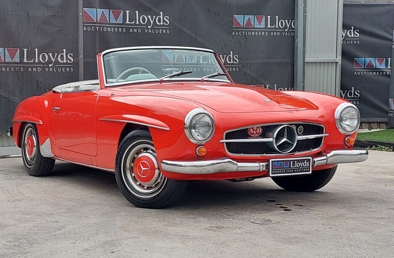 LOT 198 - 1963 Mercedes-Benz W121 190SL Convertible